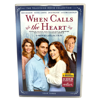 When Calls The Heart 5-Movie Collection - Year 3 (DVD, 2016) Good Condition!!!