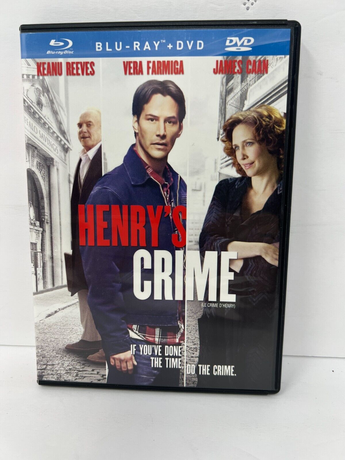 Henry's Crime (Blu-ray + DVD) Drama Keanu Reeves Good Condition!!!