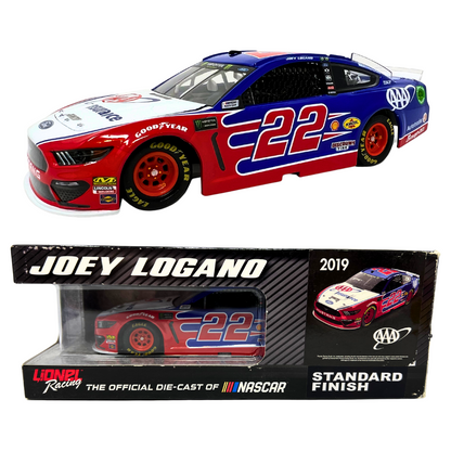 Lionel Racing Nascar #22 Joey Logano AAA Insurance 2019 Mustang 1:24 Diecast