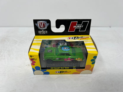 M2 Machines Hurst Power Flowers 1967 Chevrolet Nova Gasser S47 1:64 Diecast