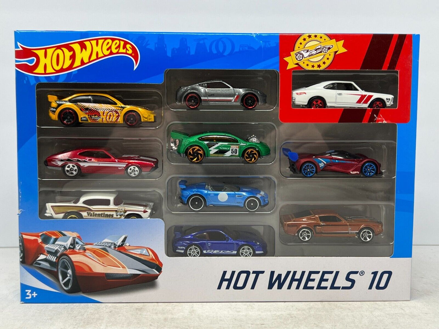 Hot Wheels 2017 10-Pack 1:64 Diecast Combo Set