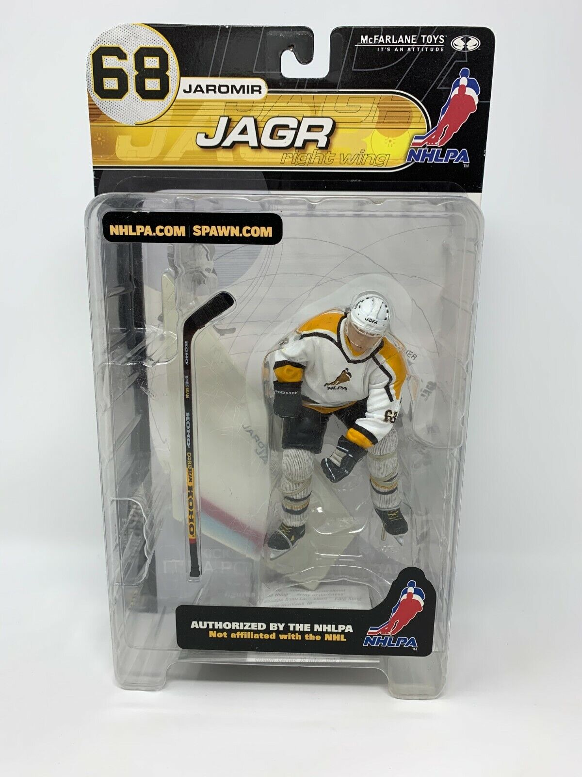 Mcfarlane NHL Jaromir Jagr Pittsburgh Penguins Series 2 NHLPA Jersey Figure