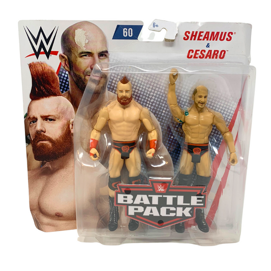 WWE The Bar Tag Team Sheamus & Cesaro Battle Pack Series 60 Action Figures