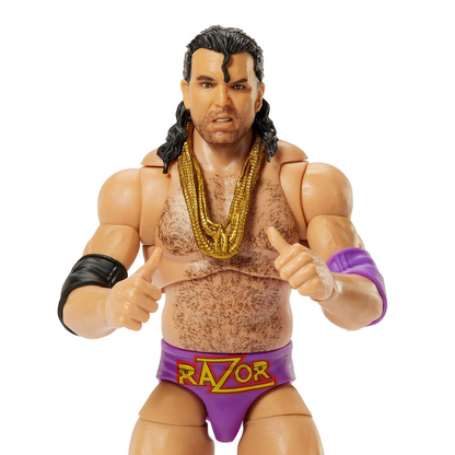 WWE Razor Ramon Ultimate Edition Series 16 Chase Action Figure with Belt Mattel Toys