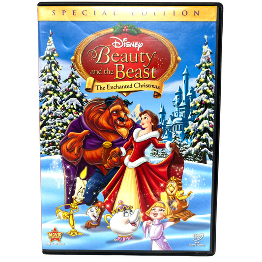 Beauty and the Beast The Enchanted Christmas (DVD, 2011) Disney Good Condition!!