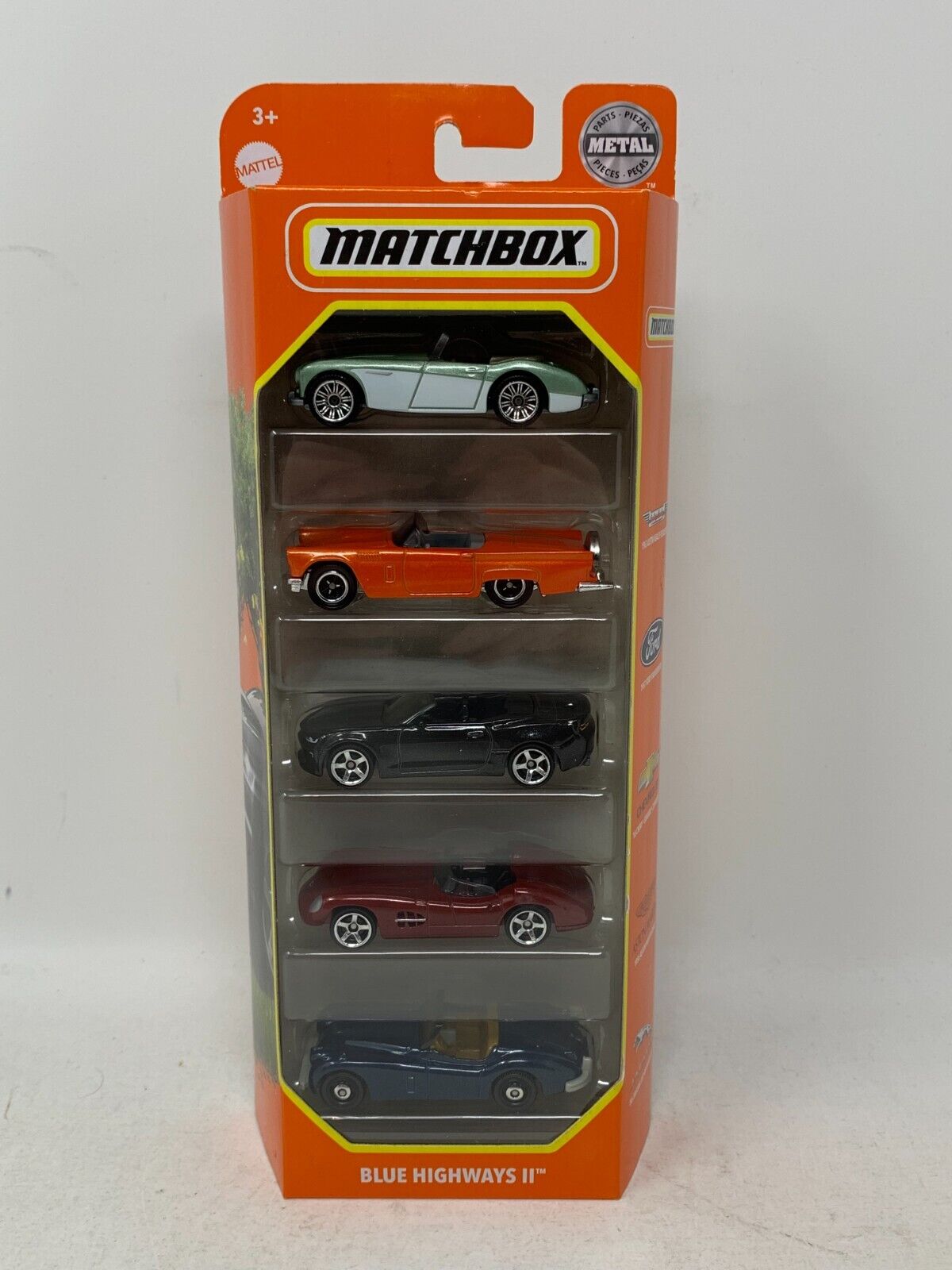 Matchbox 2020 Blue Highways II 5-Pack 1:64 Diecast