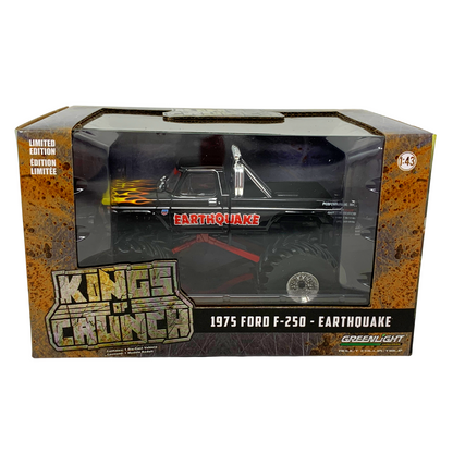 Greenlight Kings of Crunch 1975 Ford F-250 Earthquake 1:43 Diecast