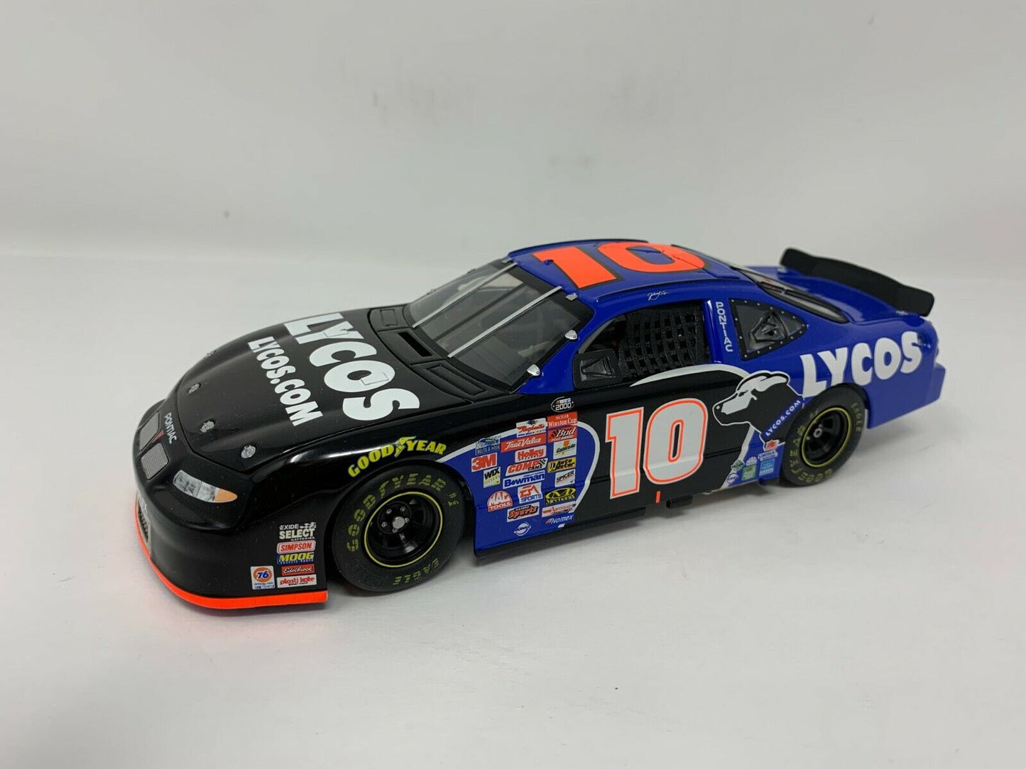 Team Caliber Preferred Nascar #10 Johnny Benson Lycos 2000 Pontiac 1:24 Diecast