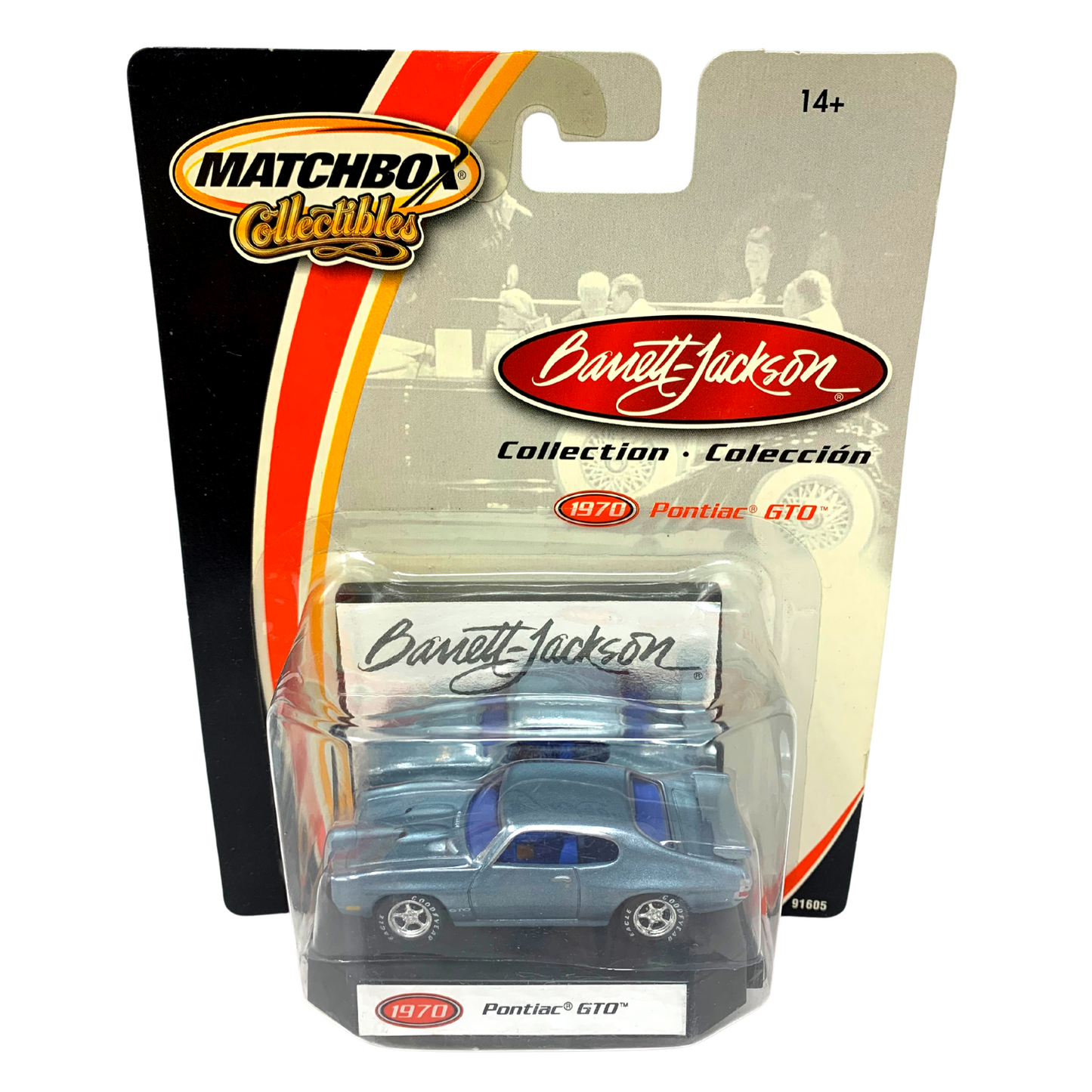 Matchbox Collectibles Barrett-Jackson Collection 1970 Pontiac GTO 1:64 Diecast