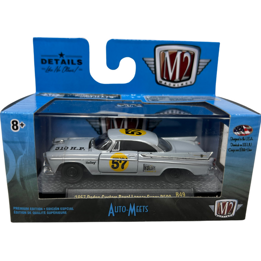 M2 Machines Auto-Meets 1957 Dodge Custom Royal Lancer Super D500 1:64 Diecast