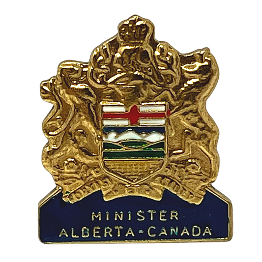 Alberta Minister of Intergovernmental & Aboriginal Relations Patriotic Pin
