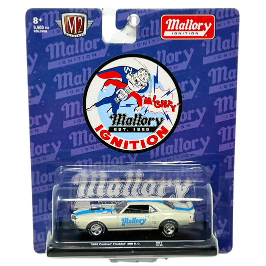 M2 Machines Mallory Ignition 1968 Pontiac Firebird 400 H.O. 1:64 Diecast