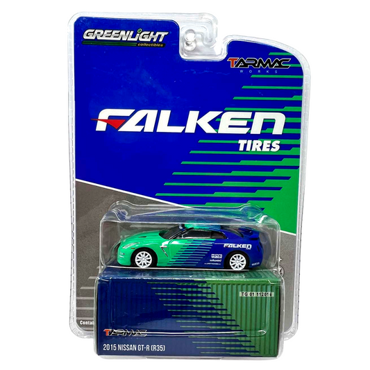 Greenlight Falken Tires 2015 Nissan GT-R (R35) 1:64 Diecast