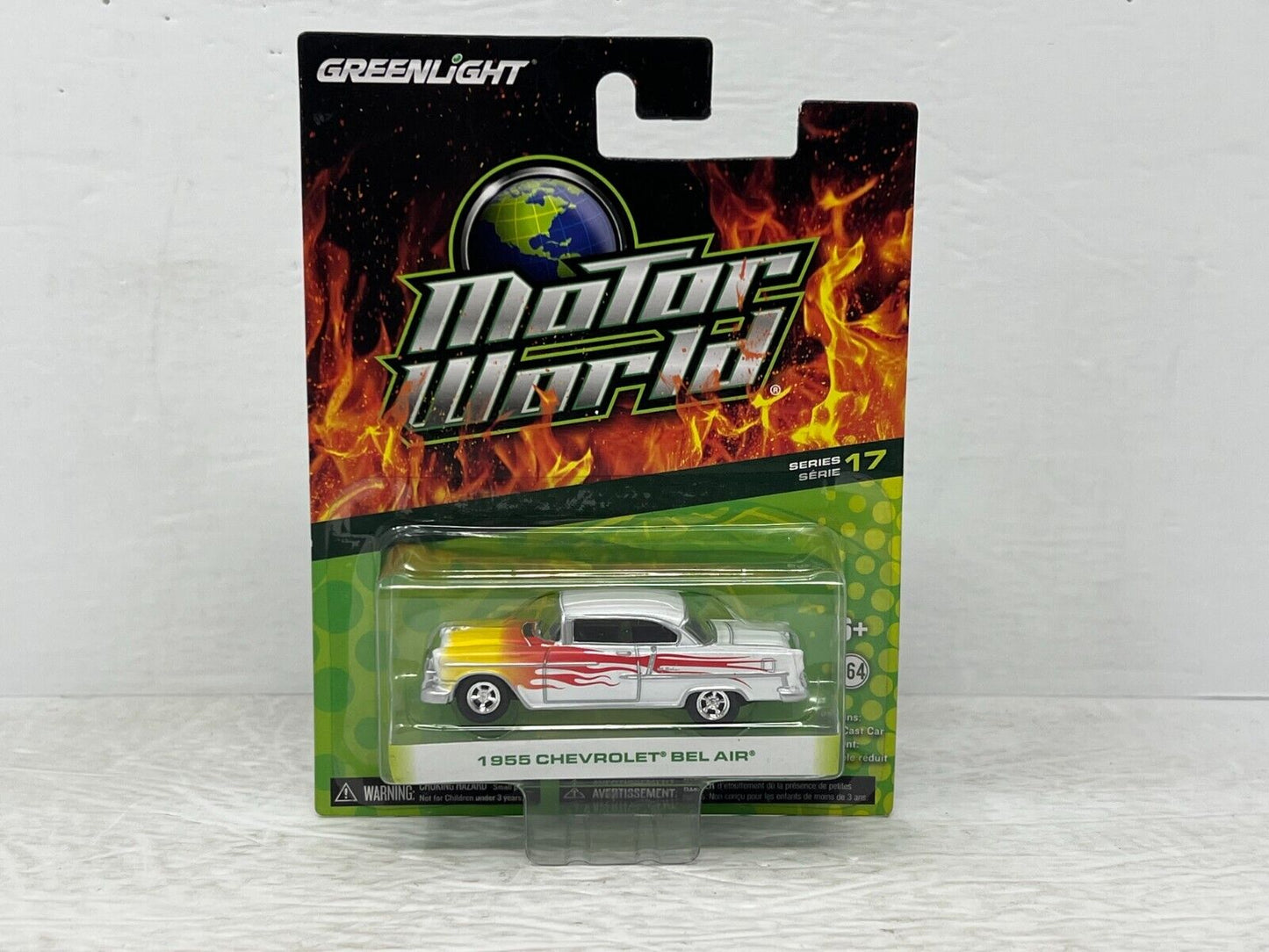 Greenlight Motor World 1955 Chevrolet Bel Air 1:64 Diecast