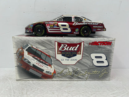 Action Nascar #8 Dale Earnhardt Jr Bud Born Date Feb. 12 GM Dealers 1:24 Diecast