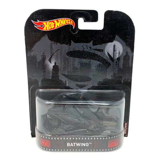 Hot Wheels Retro Entertainment Batman v Superman Batwing 1:64 Diecast