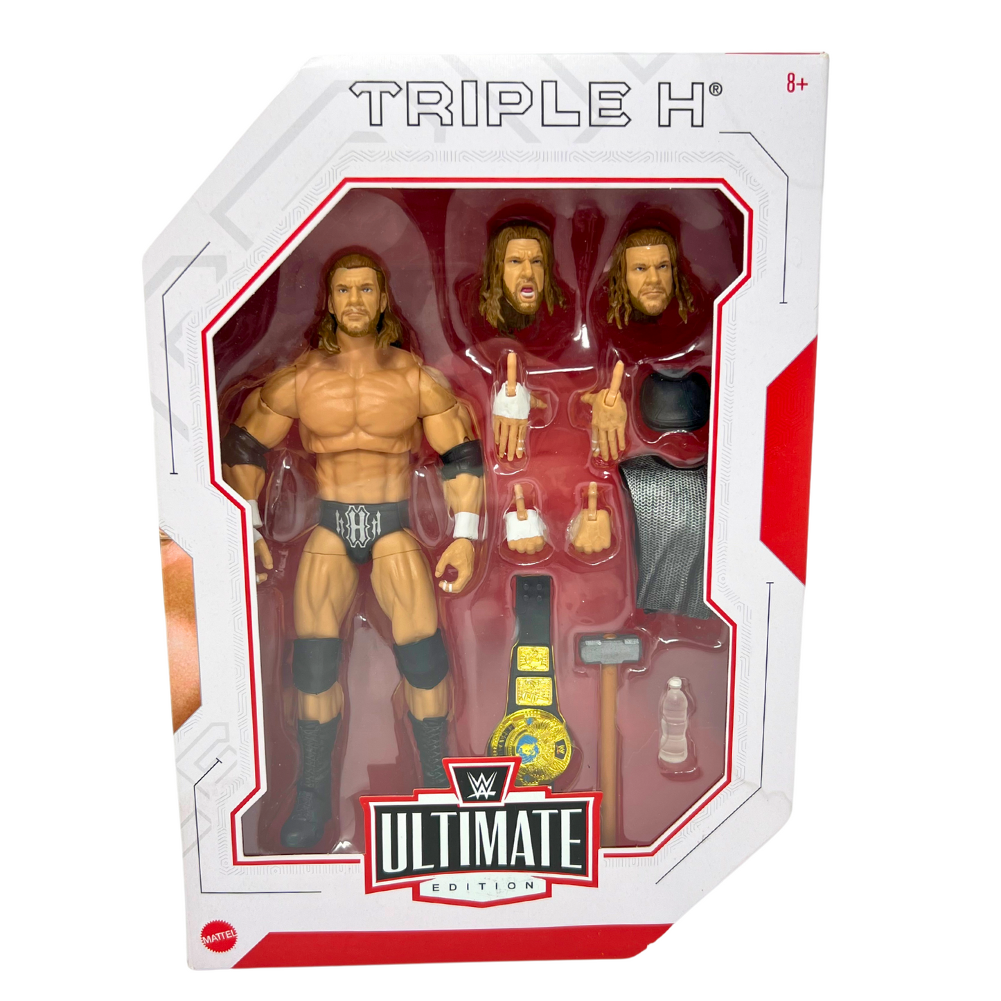 WWE Triple H DX Ultimate Edition Action Figure W/ Entrance Attire & Belt Mattel Toys