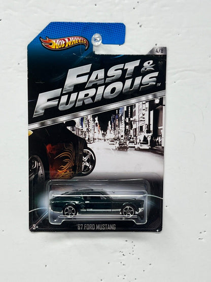 Hot Wheels Fast & Furious '67 Ford Mustang 1:64 Diecast