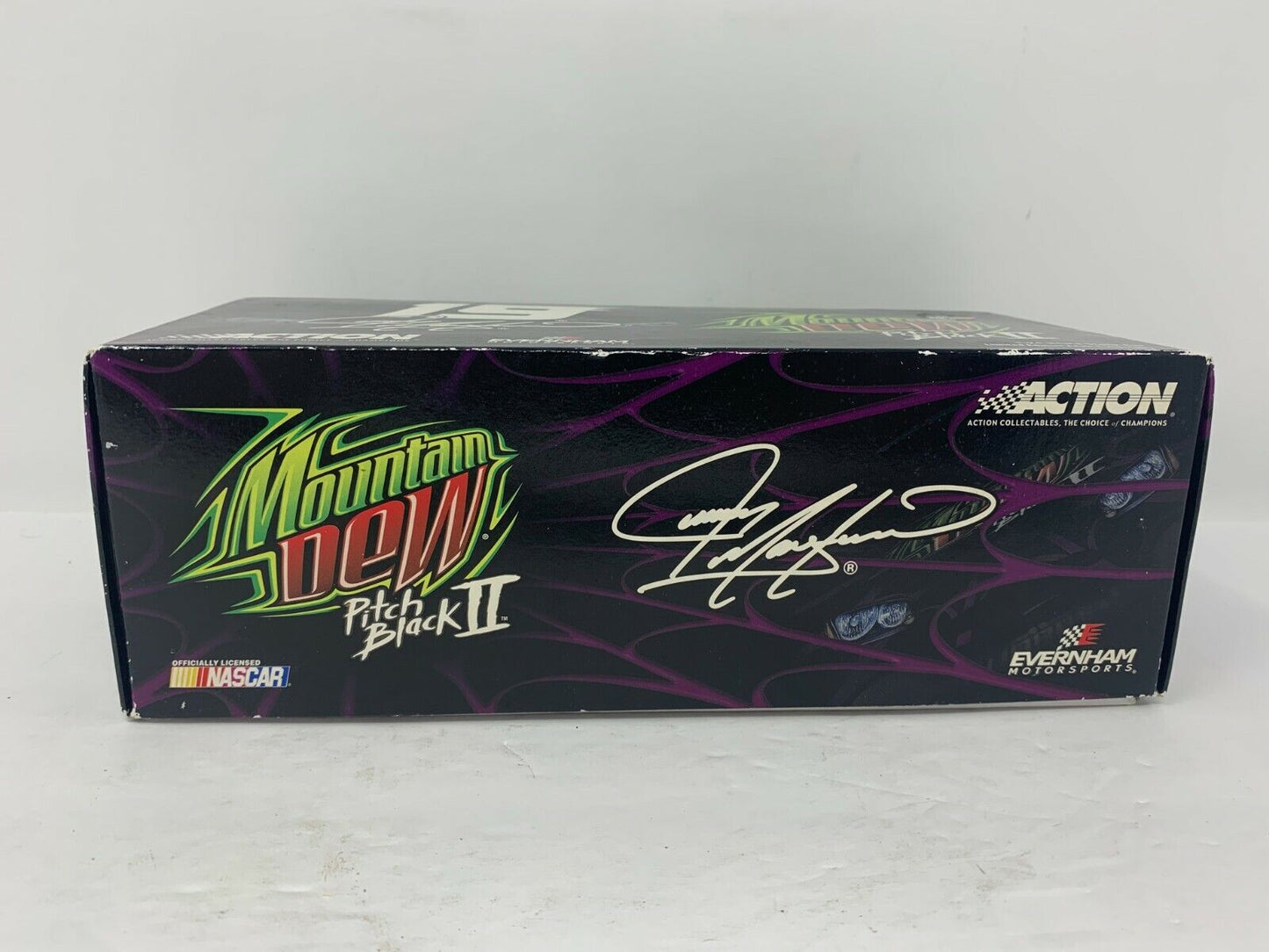 Action Nascar #19 Jeremy Mayfield Mountain Dew Pitch Black Charger 1:24 Diecast