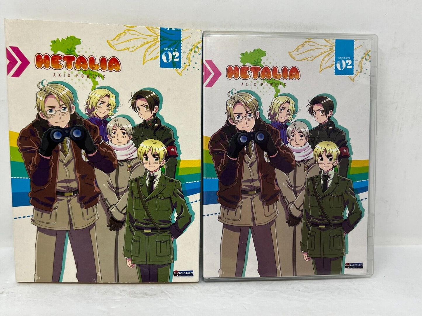 Hetalia Axis Power (DVD, 2010) FUNimation Anime Good Condition!!