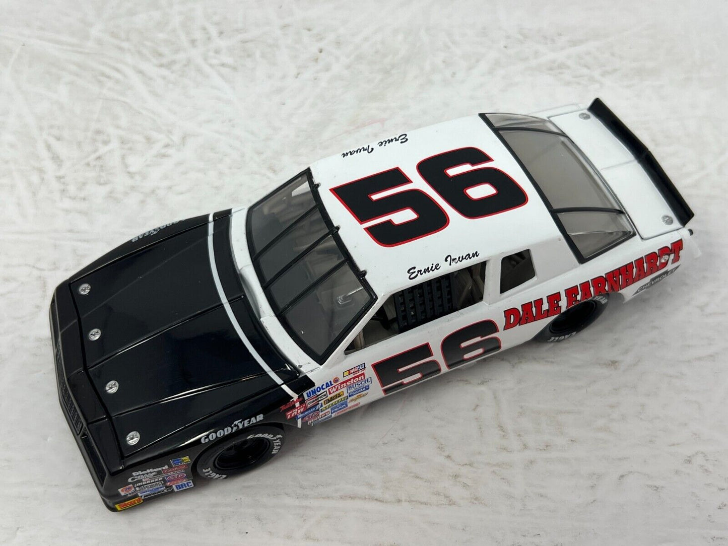 Action Nascar #56 Ernie Irvan Dale Earnhardt Chevy 1987 Monte Carlo 1:24 Diecast