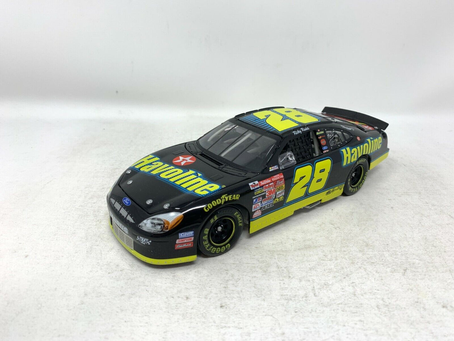 Action Nascar #28 Ricky Rudd Havoline 2002 Ford Taurus 1:24 Diecast