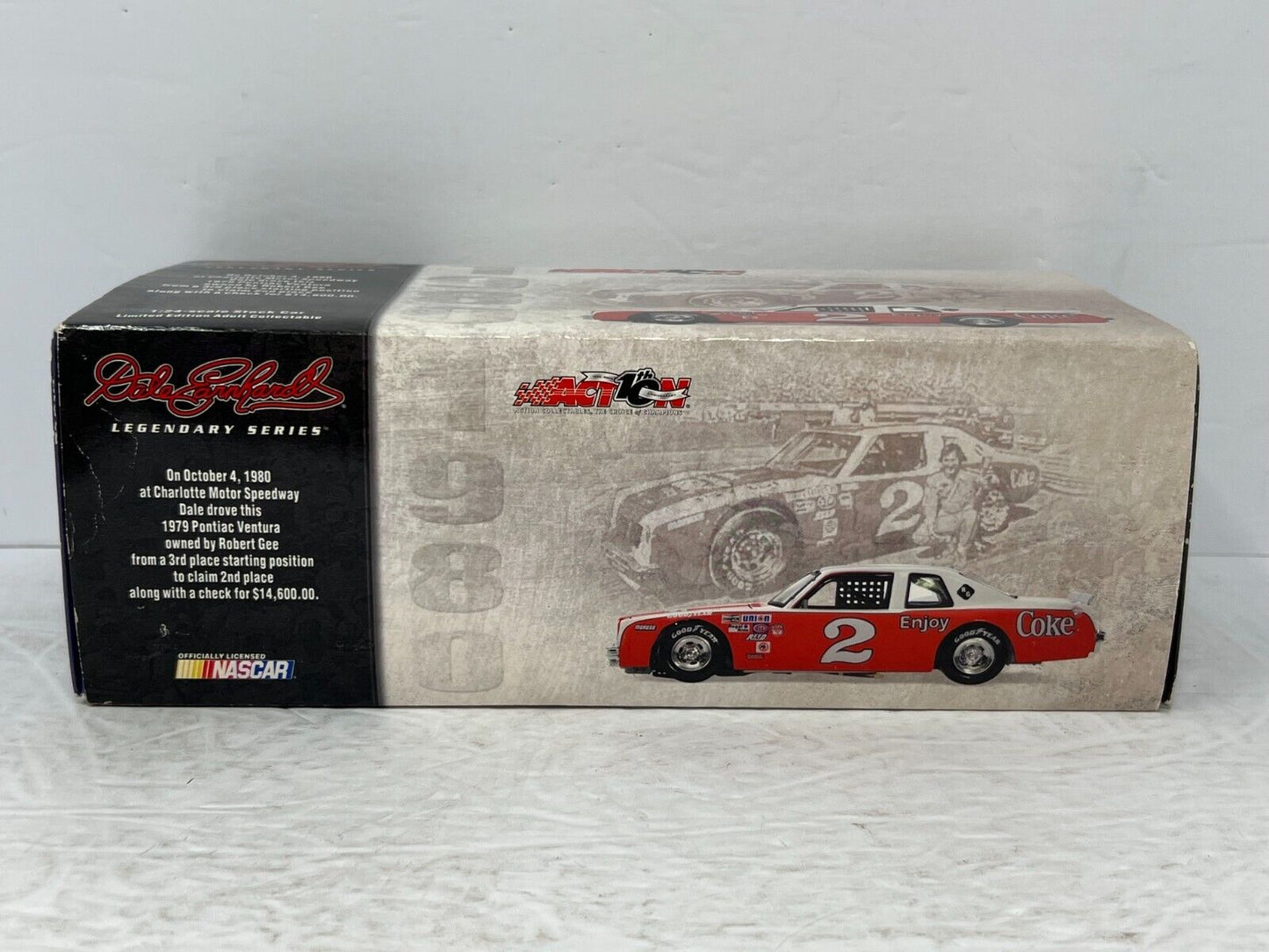 Action Nascar Legendary #2 Dale Earnhardt Sr. Coke 1980 Ventura 1:24 Diecast