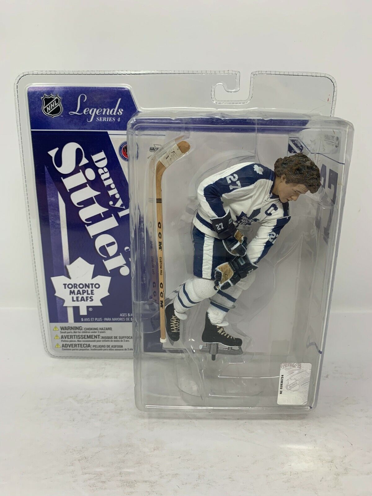 Mcfarlane NHL Darryl Sittler Toronto Maple Leafs Legends Series 4 Figure