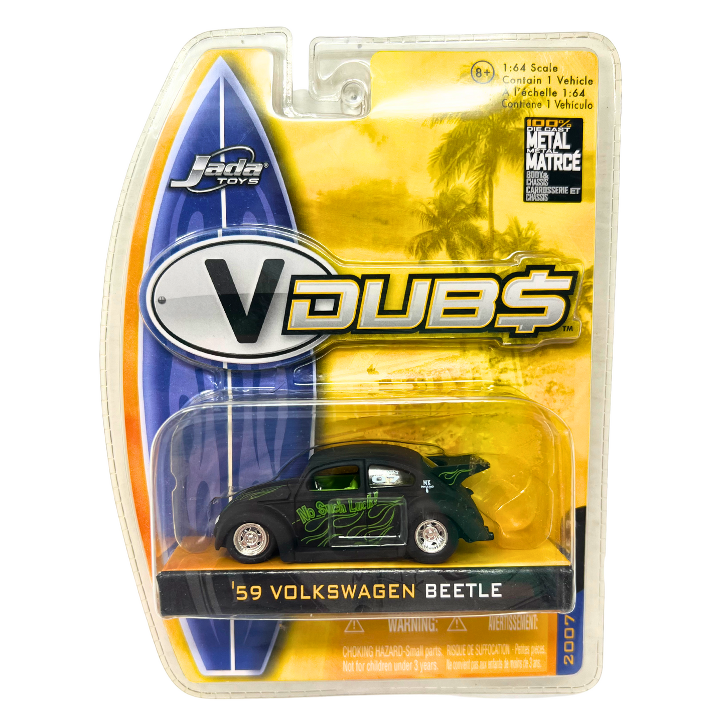 Jada V Dubs '59 Volkswagen Beetle 1:64 Diecast