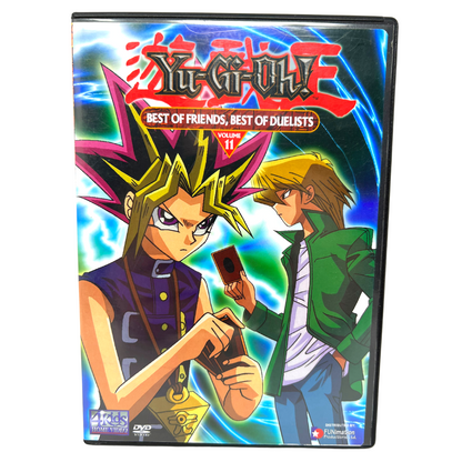 Yu-Gi-Oh - Vol. 11 Best of Friends Best of Duelists (DVD, 2003) Good Shape Anime