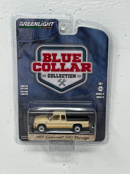 Greenlight Blue Collar 1983 Chevrolet S10 Durango 1:64 Diecast