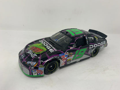 Action Nascar #19 Jeremy Mayfield Mountain Dew Pitch Black Charger 1:24 Diecast