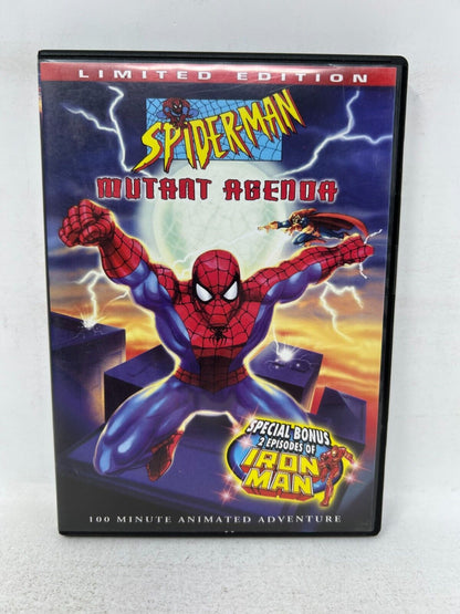 Spider-Man: Mutant Agenda (DVD, 2008) 100 Minute Animated Adventure Marvel