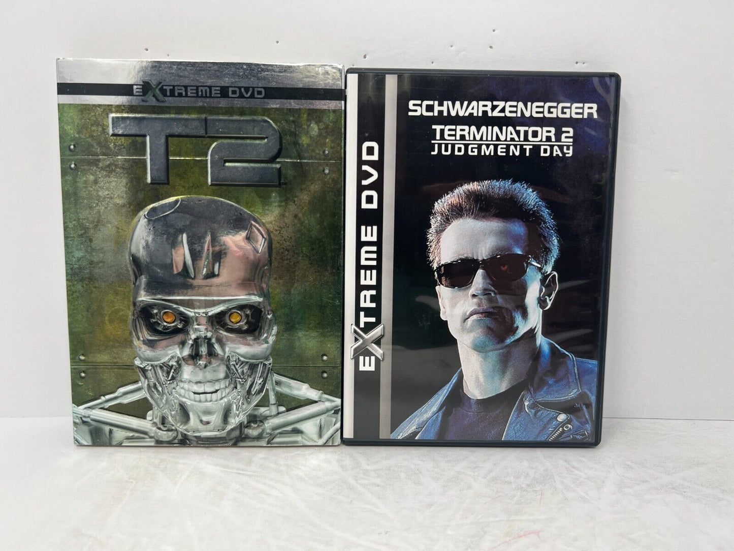 Terminator 2 Judgment Day (DVD, 2003) Sci-Fi Arnold Scwarzenegger Good Condition