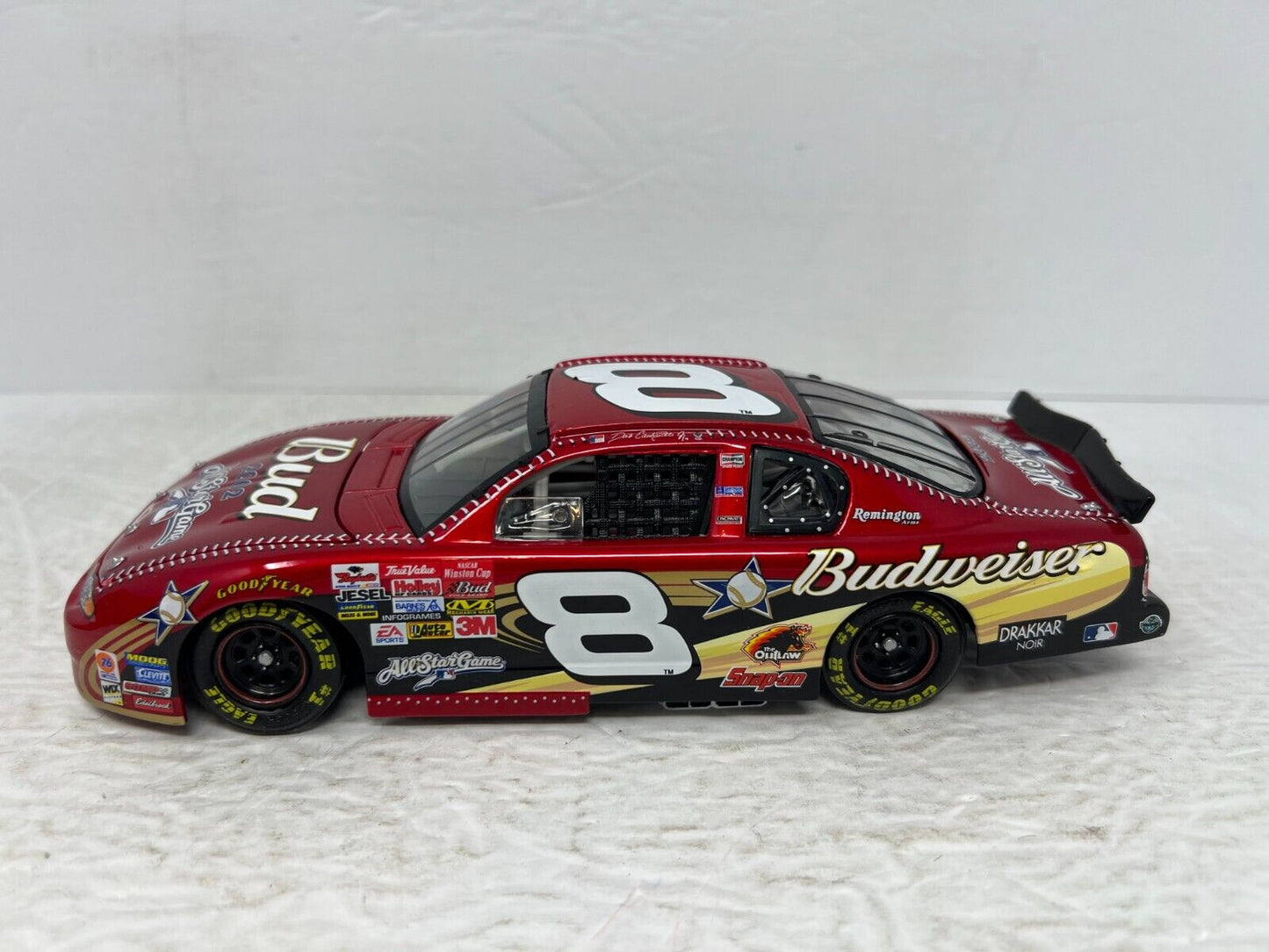 Action Nascar #8 Dale Earnhardt Jr Bud MLB All-Star GM Dealers 2002 1:24 Diecast