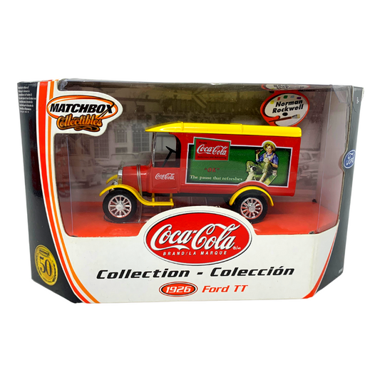 Matchbox Collectibles Coca-Cola Collection 1926 Ford TT Diorama 1:64 Diecast