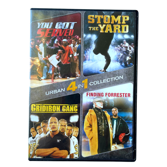 You Got Served / Gridiron Gang / Finding Forrester / Stomp the Yard (DVD, 2015)