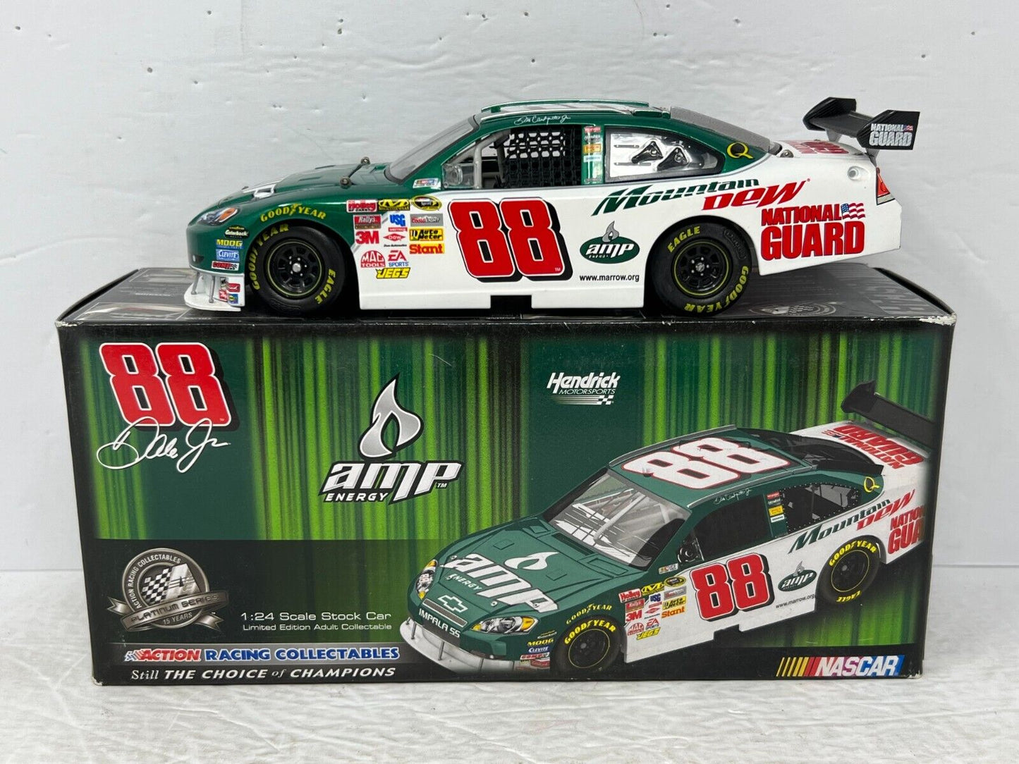 Action Nascar #88 Dale Earnhardt Jr. AMP Energy Mt. Dew Impala SS 1:24 Diecast