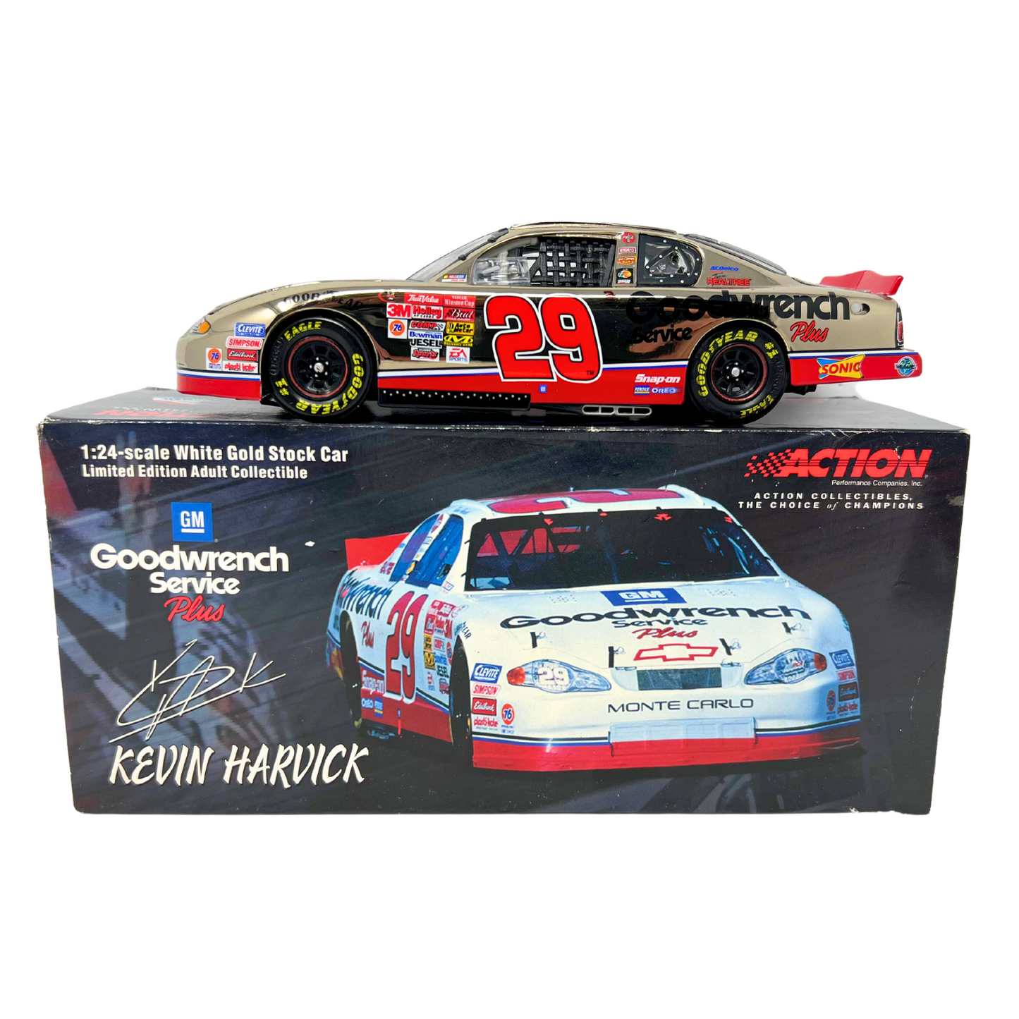 Action Nascar #29 Kevin Harvick GM Goodwrench Dealers 2001 Chevy 1:24 Diecast