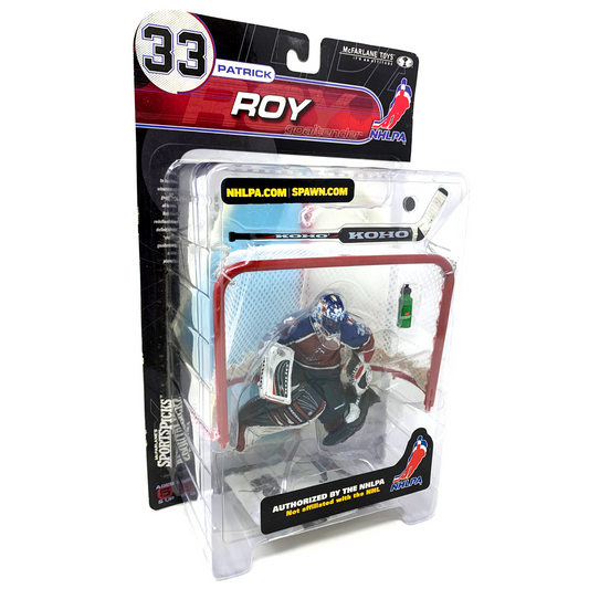 Mcfarlane NHL Patrick Roy Colorado Avalanche Series 1 NHLPA Logo Jersey Figure