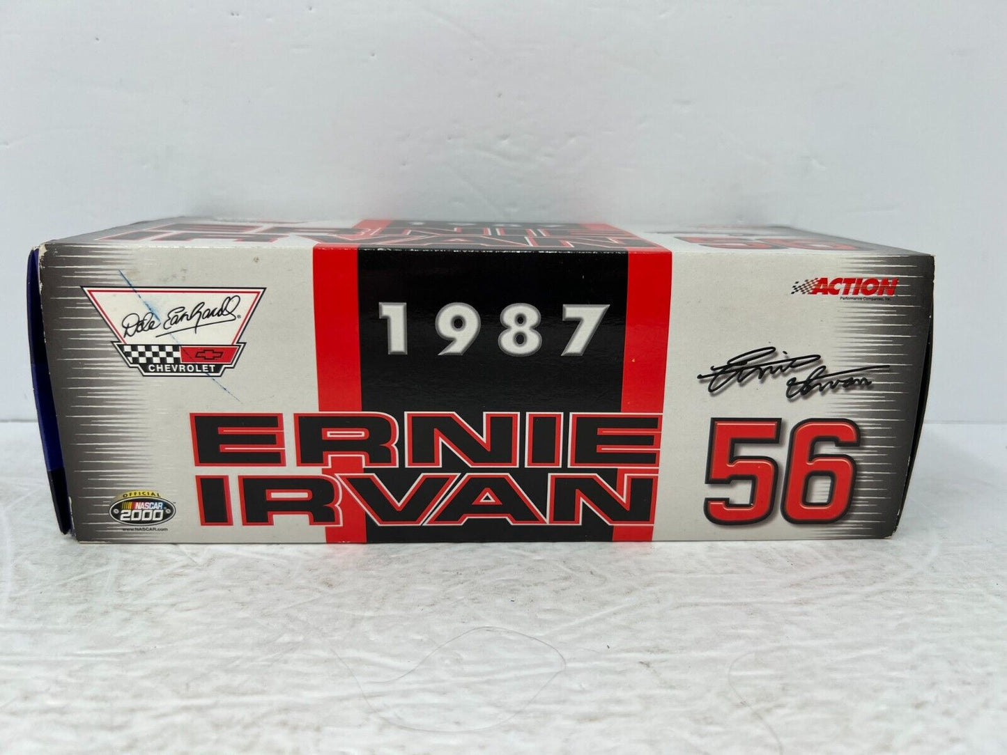 Action Nascar #56 Ernie Irvan Dale Earnhardt Chevy 1987 Monte Carlo 1:24 Diecast