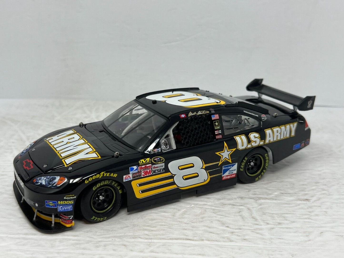 Action Nascar #8 Mark Martin Army 2008 Chevy Impala SS 1:24 Diecast