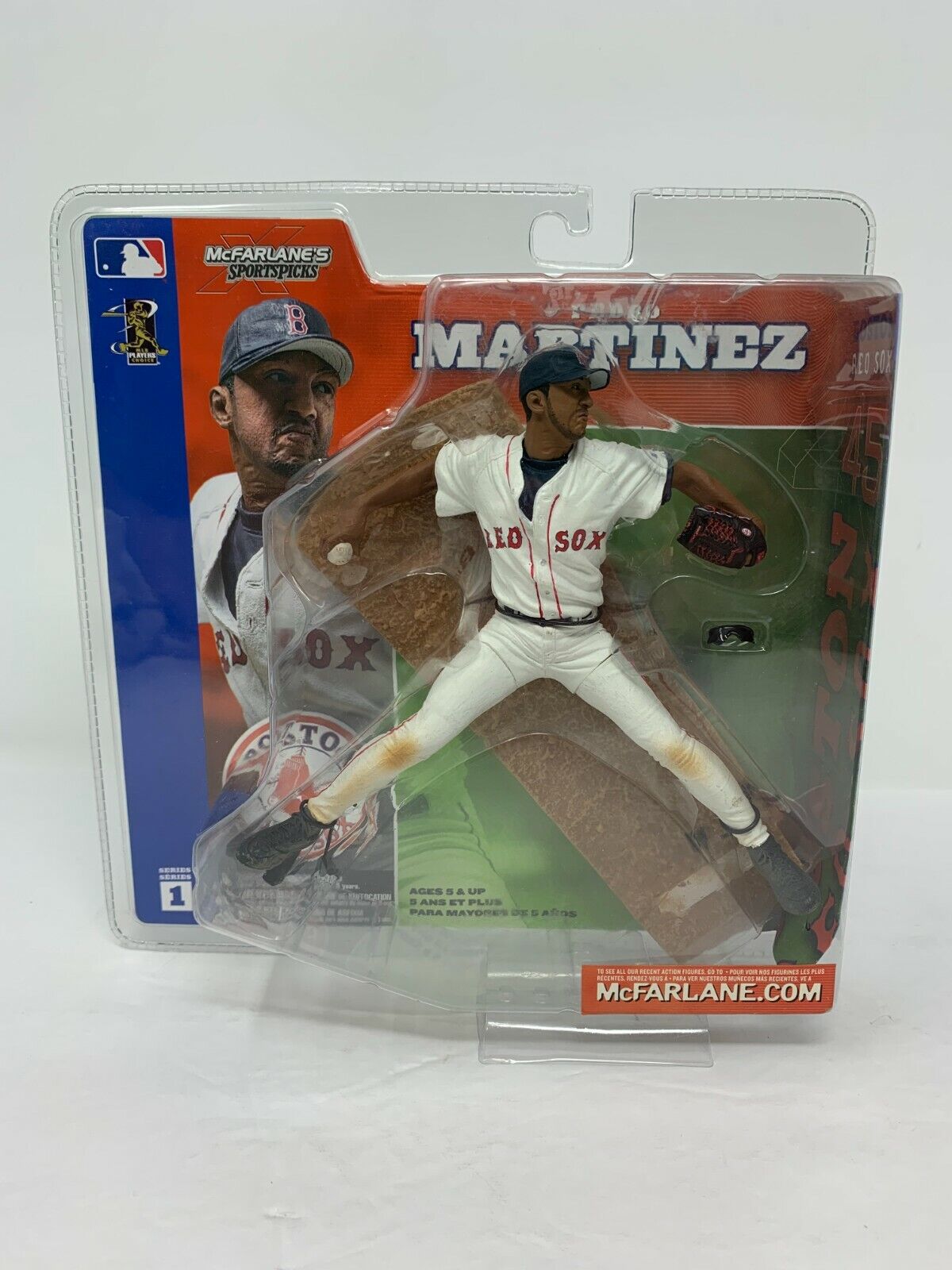 McFarlane MLB Series 1 Pedro Martinez Boston Red Sox Figurine