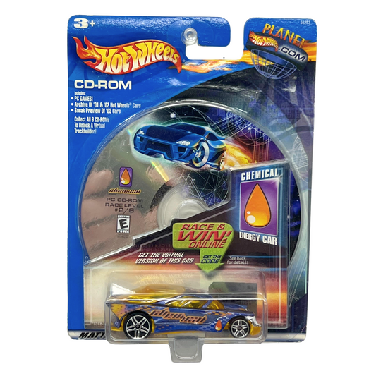 Planet Hot Wheels Chemical Energy Car Nomadder with CD-Rom 1:64 Diecast