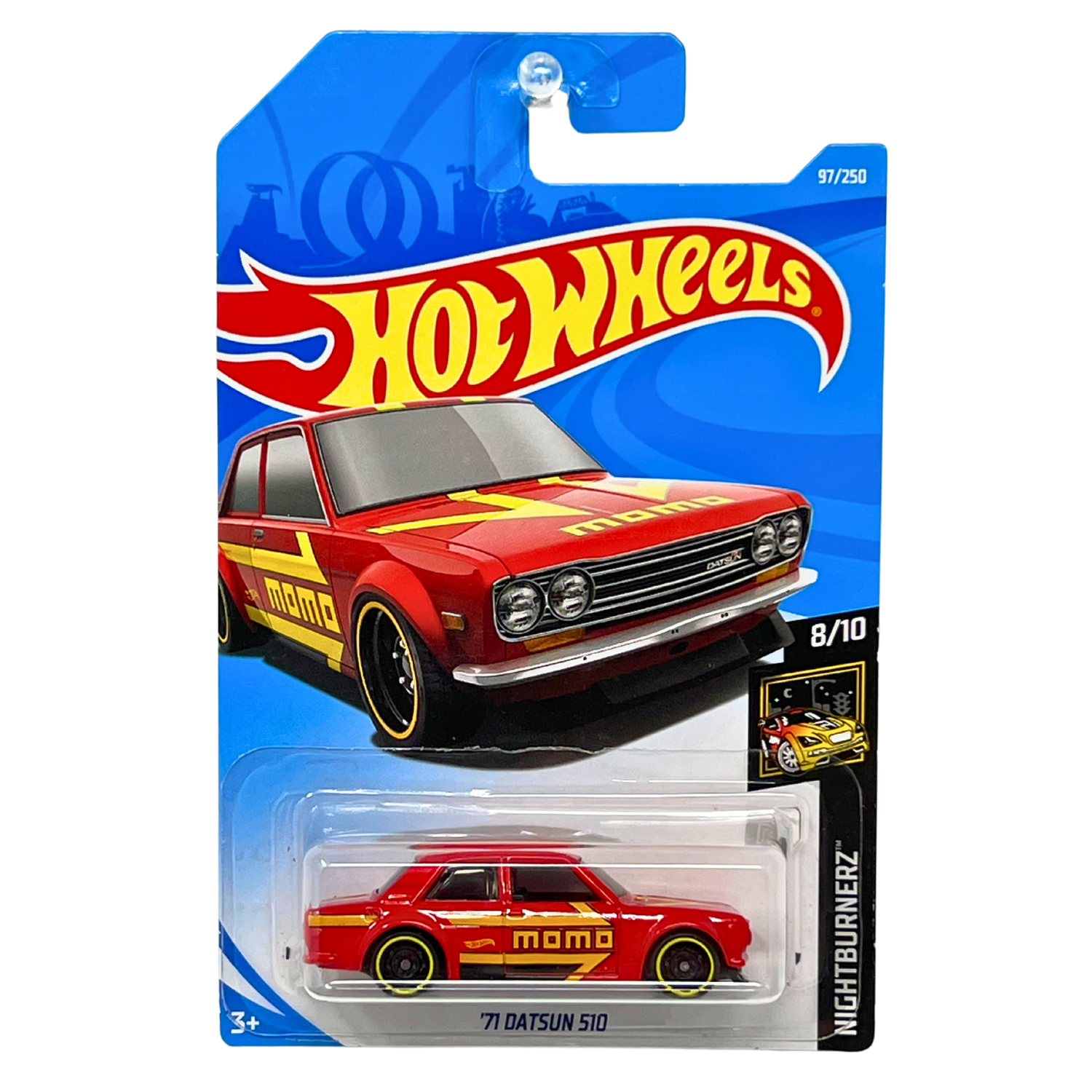 Hot Wheels Nightburnerz 1971 Datsun 510 JDM 1:64 Diecast – Wheelers n ...