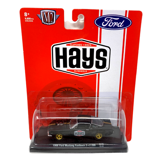 M2 Machines Hays 1966 Ford Mustang Fastback 2+2 289 R79 1:64 Diecast