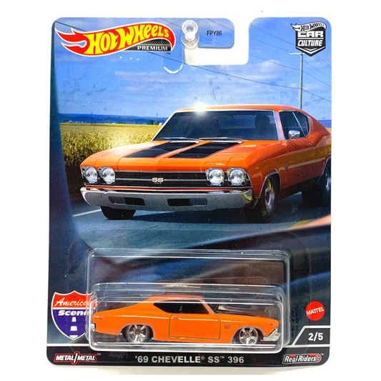 Hot Wheels Premium American Scene '69 Chevelle SS 396 1:64 Diecast
