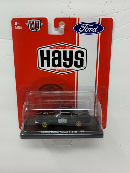 M2 Machines Hays 1966 Ford Mustang Fastback 2+2 289 R79 1:64 Diecast