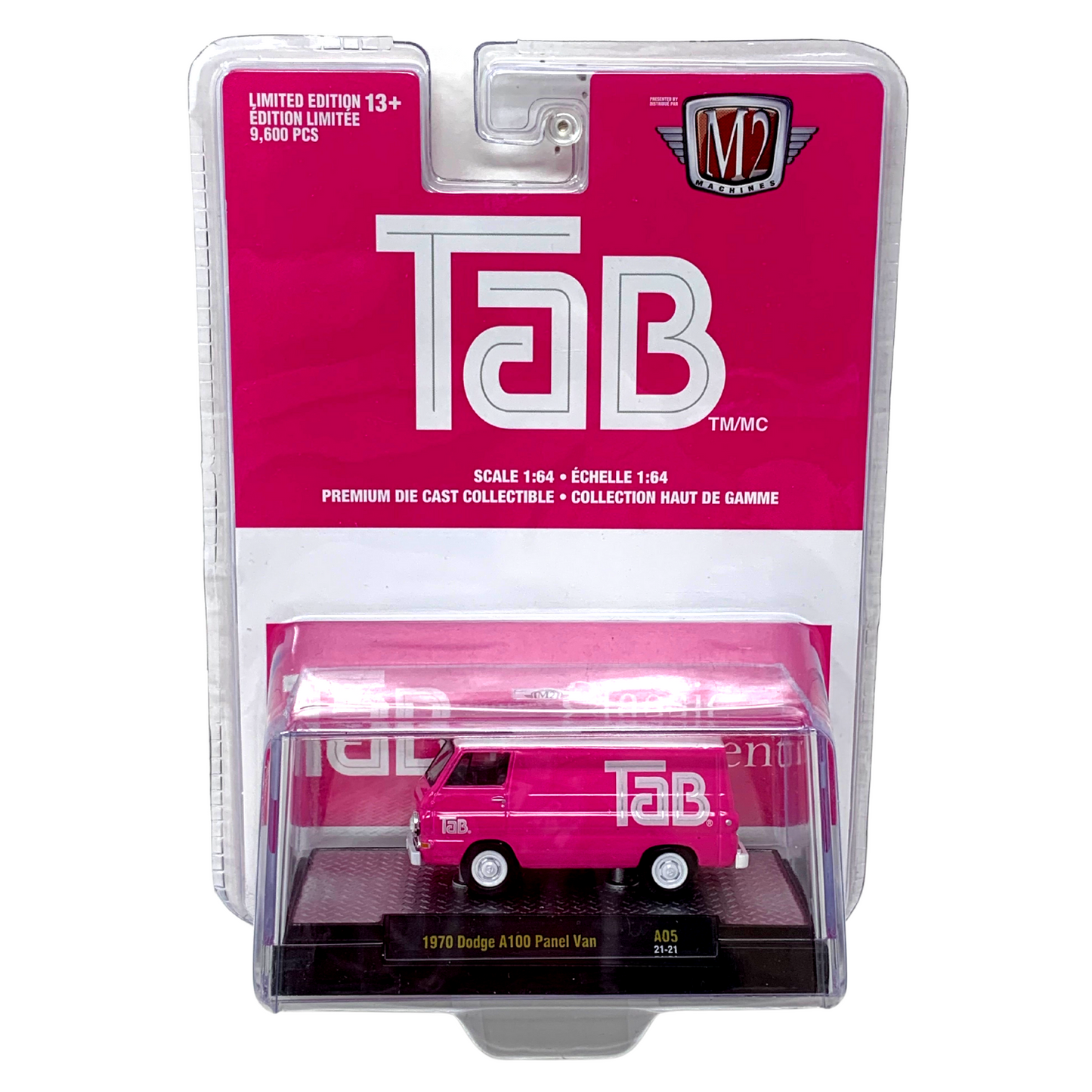 M2 Machines TAB 1970 Dodge A100 Panel Van A05 1:64 Diecast Limited Edition