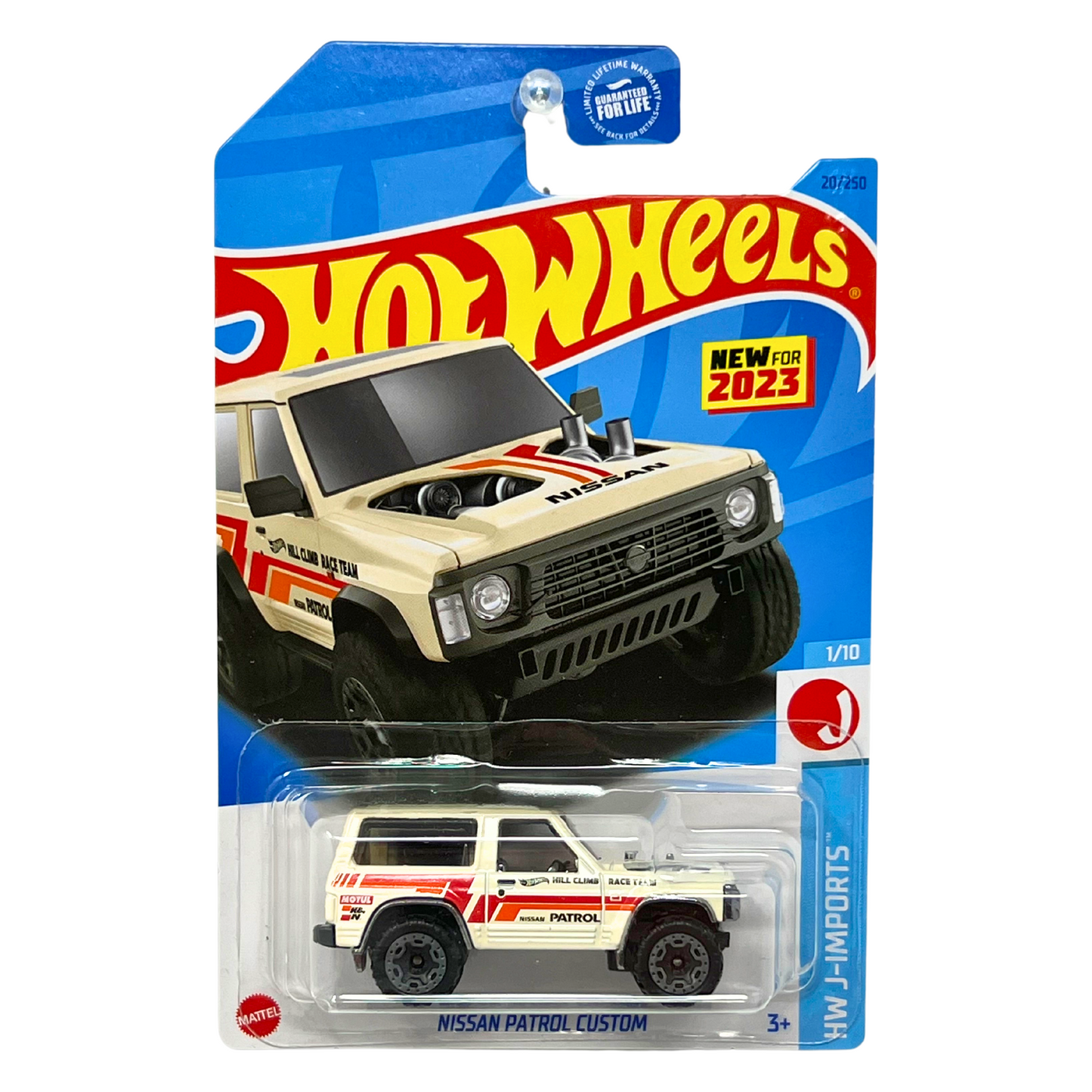 Hot Wheels HW J-Imports Nissan Patrol Custom JDM 1:64 Diecast White